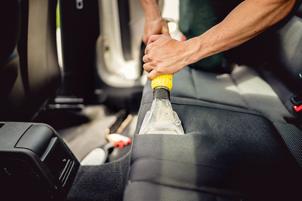 car interior detailing